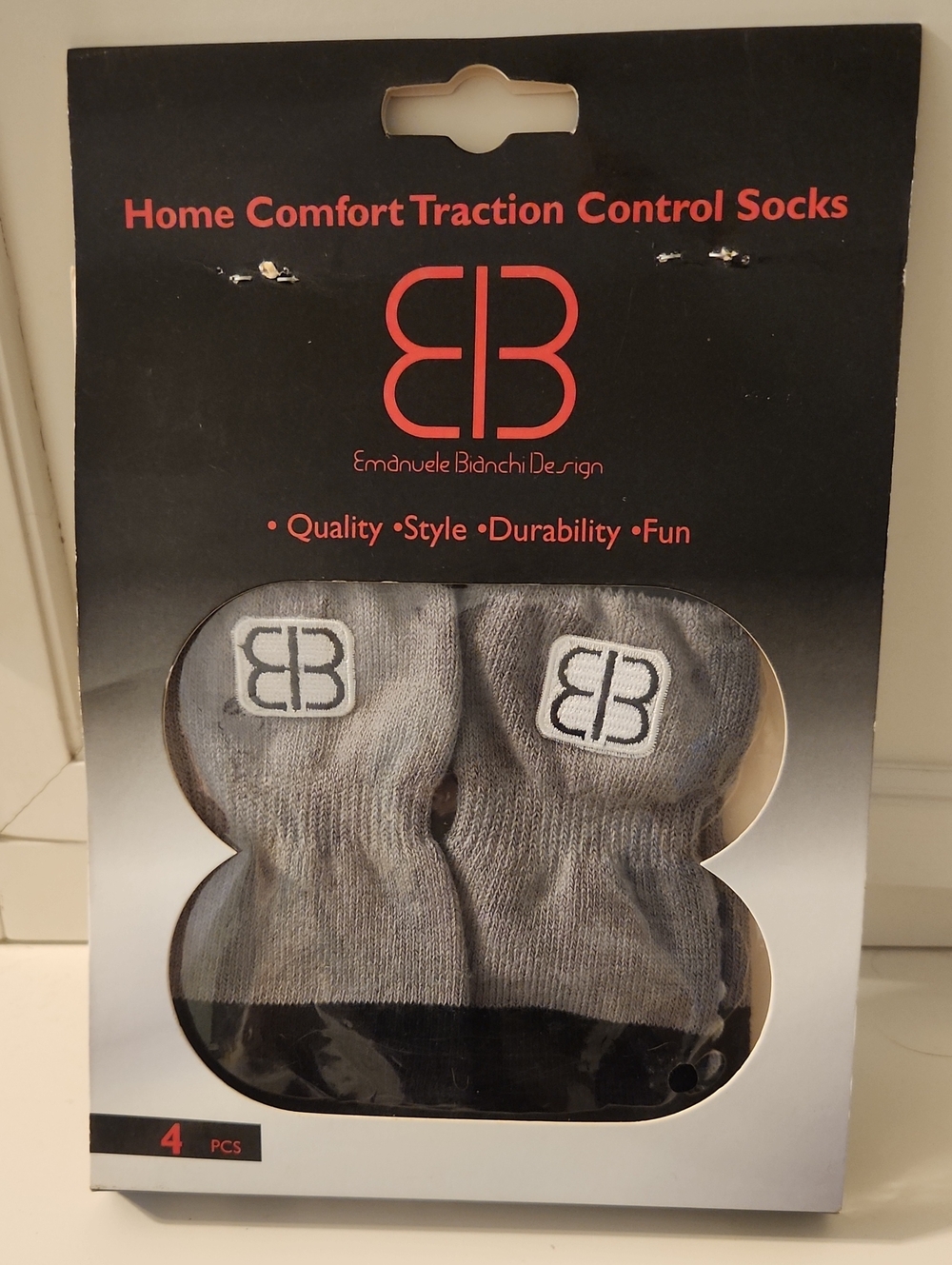 Pet Traction Control Socks Sz L